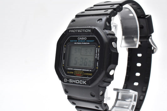 カシオ CASIO G-SHOCK DW-5600E デジタル 腕時計 ブラック スクエア メンズ Gショック