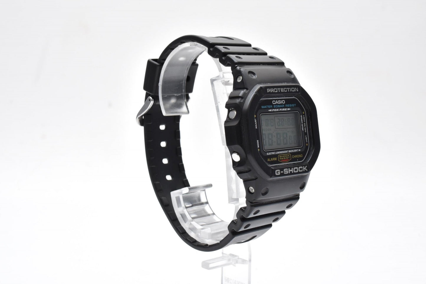 カシオ CASIO G-SHOCK DW-5600E デジタル 腕時計 ブラック スクエア メンズ Gショック