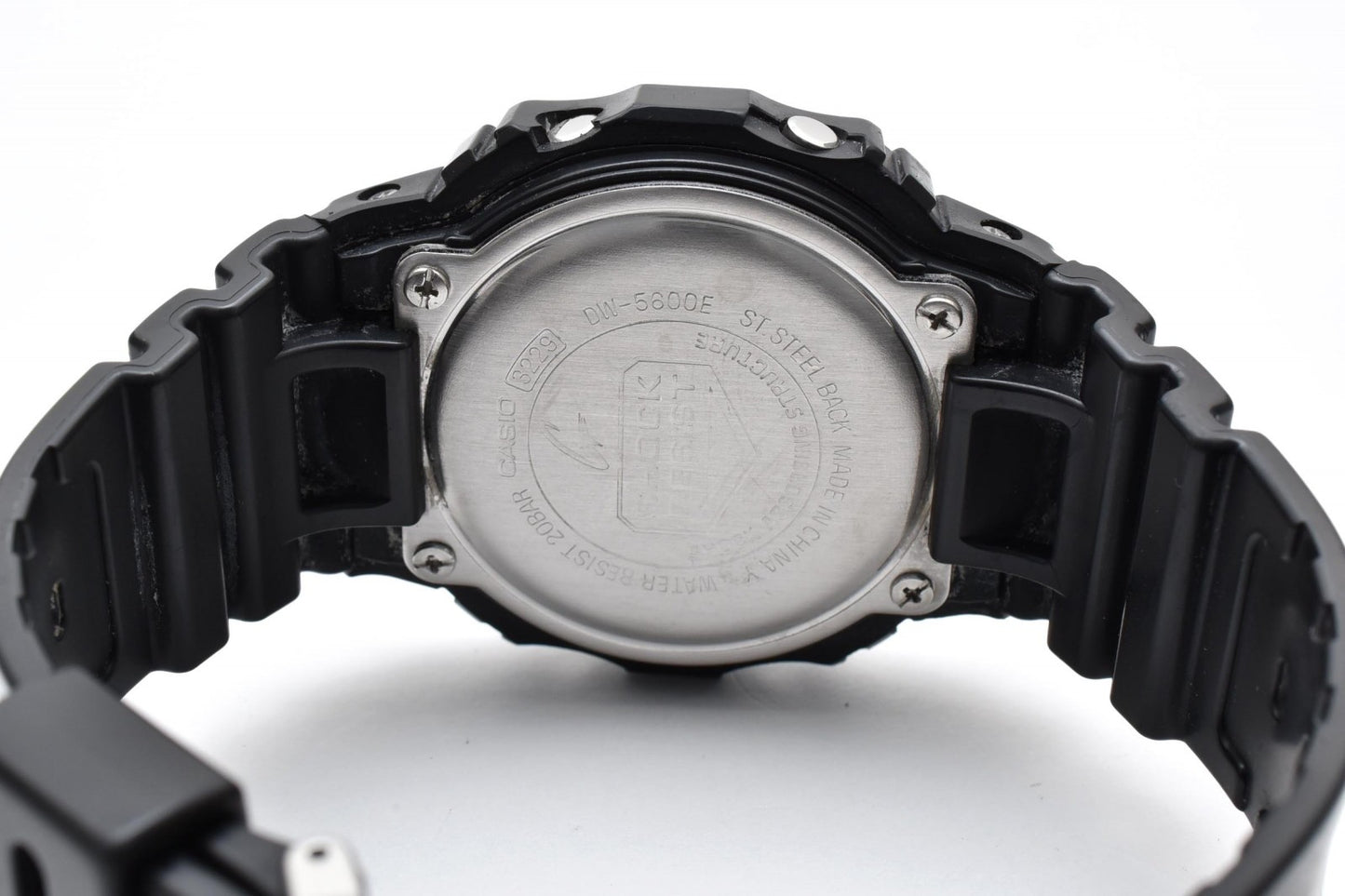 カシオ CASIO G-SHOCK DW-5600E デジタル 腕時計 ブラック スクエア メンズ Gショック