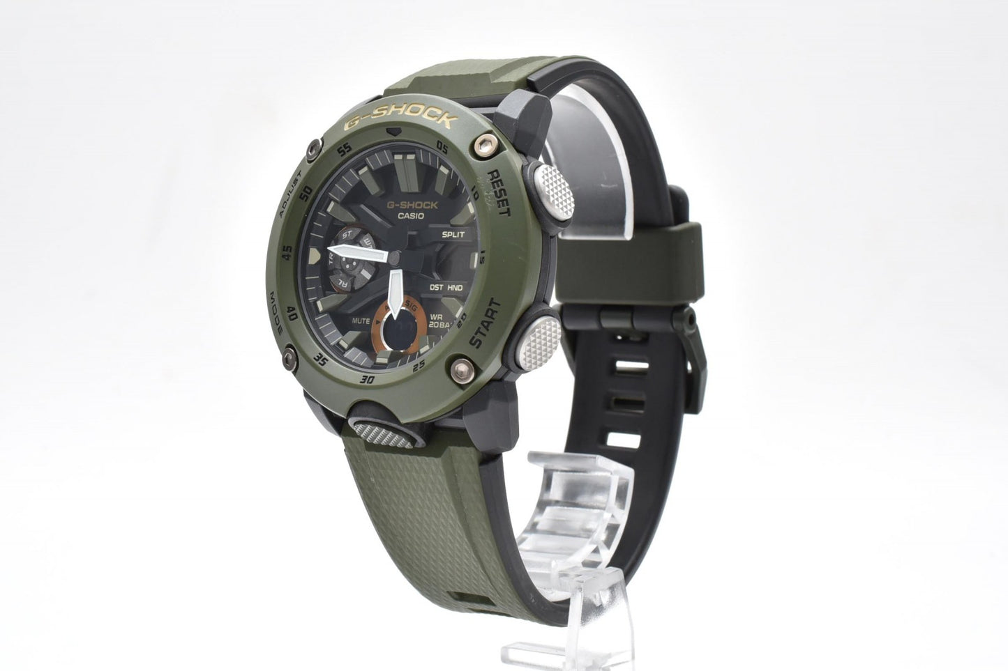 カシオ CASIO G-SHOCK GA-2000 アナデジ メンズ 腕時計 カーキ ブラック カーボンコア Gショック