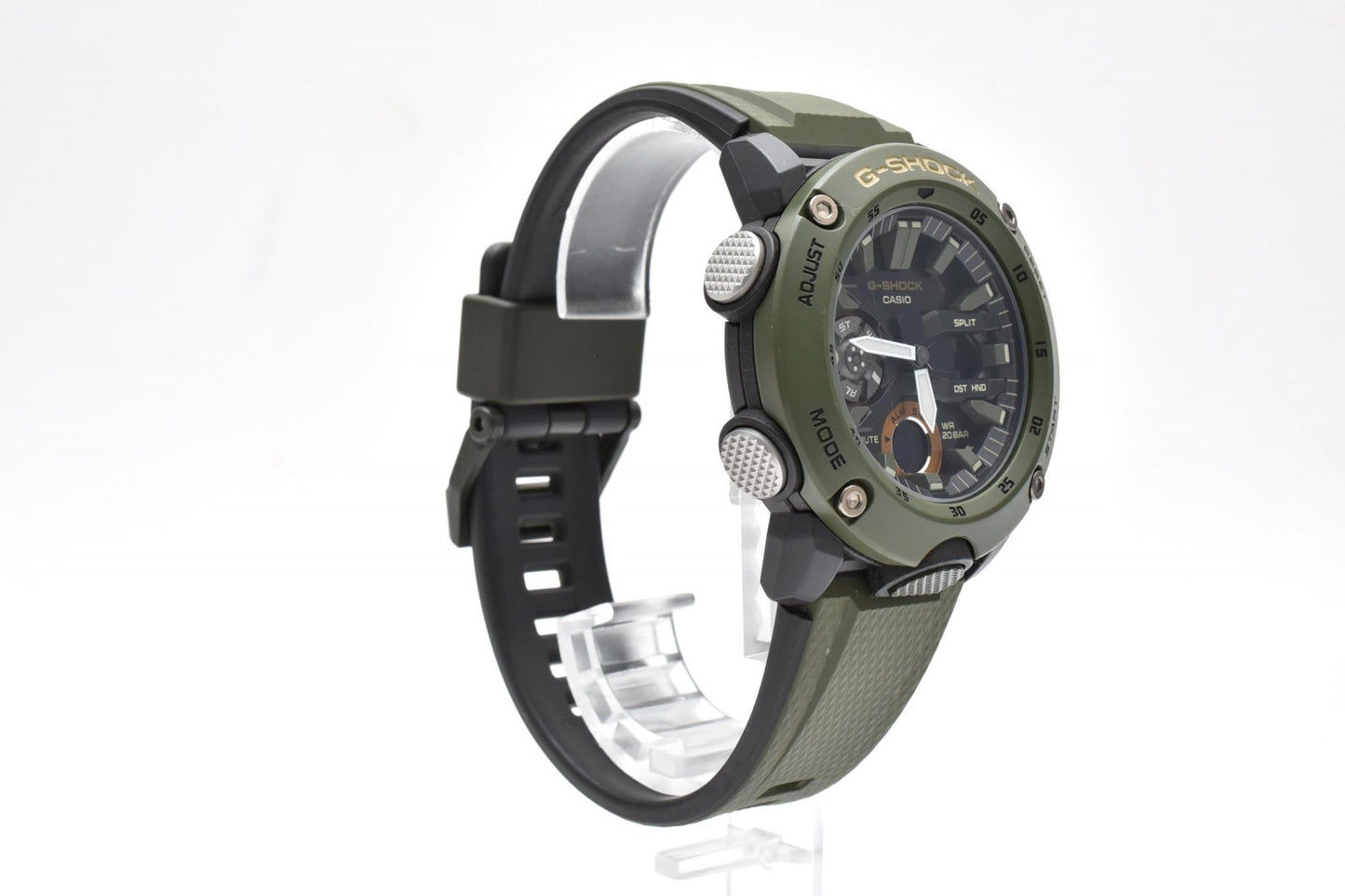 カシオ CASIO G-SHOCK GA-2000 アナデジ メンズ 腕時計 カーキ ブラック カーボンコア Gショック
