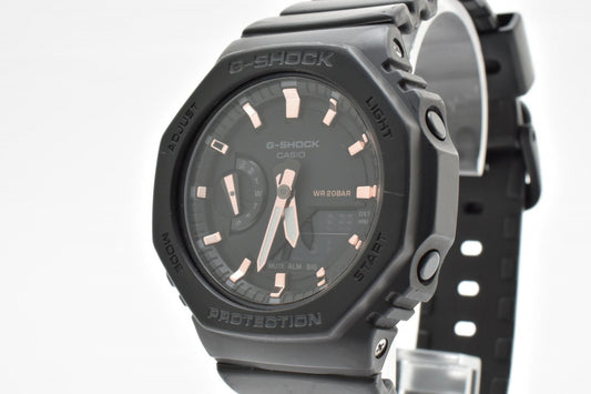 カシオ CASIO G-SHOCK GMA-S2100 アナデジ 腕時計 ブラック オクタゴン ユニセックス Gショック