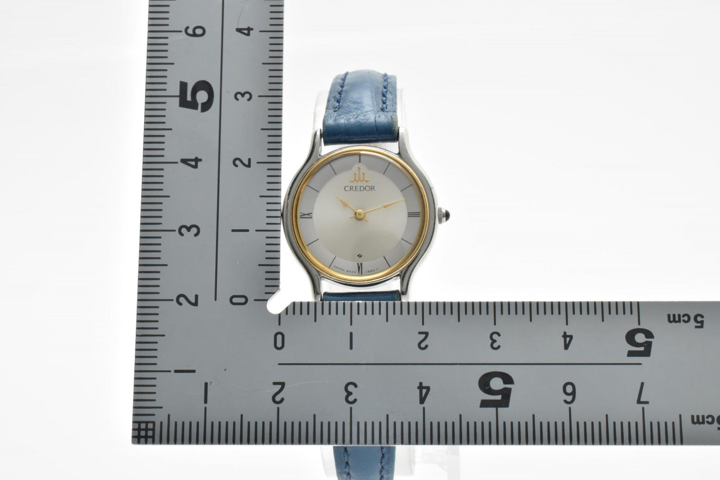 セイコー SEIKO CREDOR 8420-0150 レディース 腕時計 18KTベゼル クオーツ シルバー文字盤 クレドール