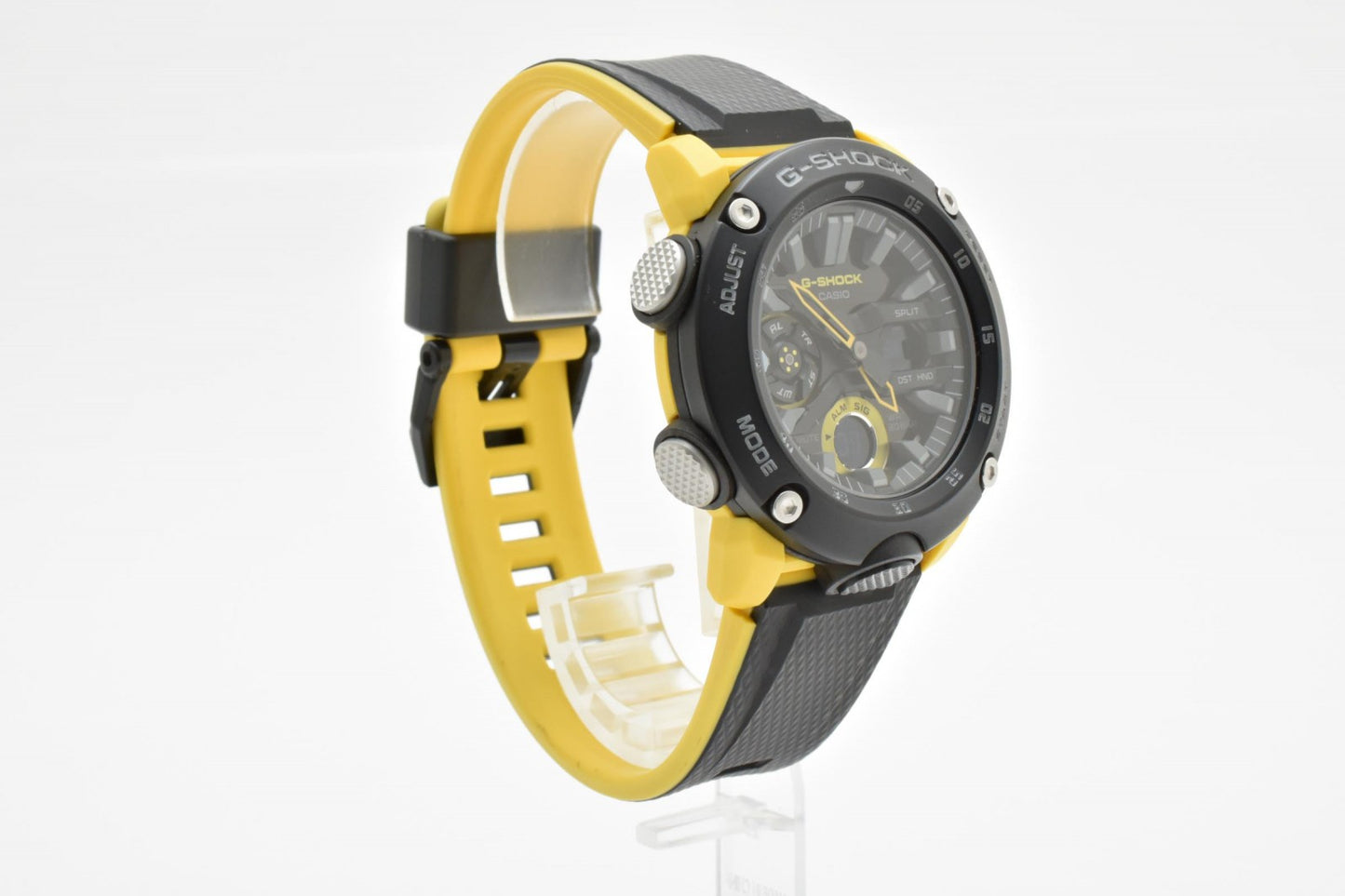 カシオ CASIO G-SHOCK GA-2000 メンズ 腕時計 アナデジ カーボンコア ブラック イエロー Gショック