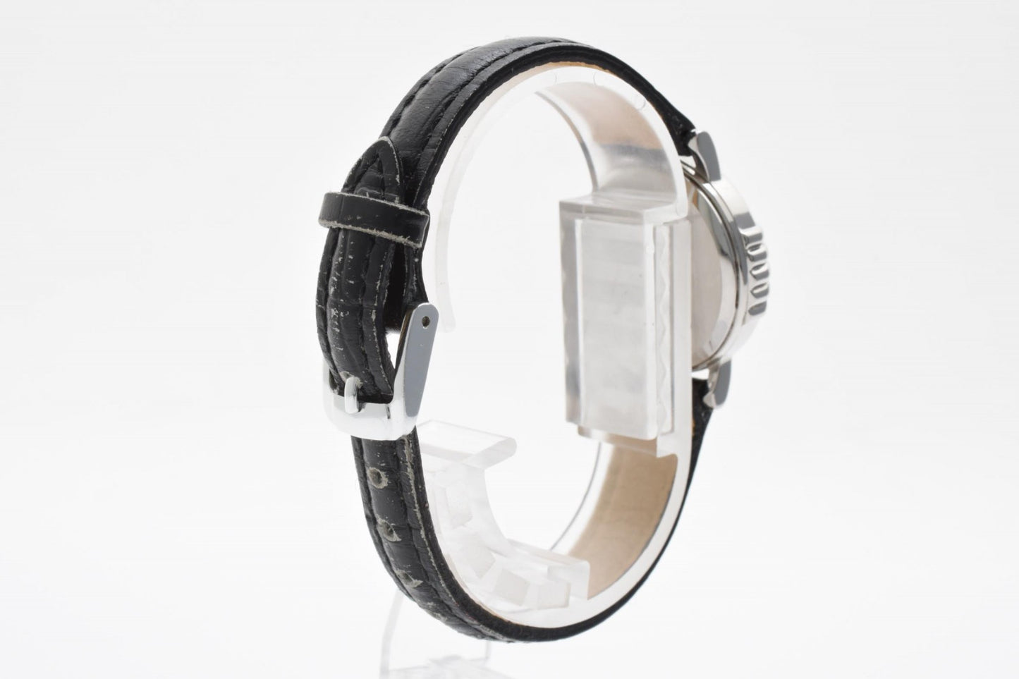 CITIZEN シチズン レオパール E031-S059216 エコドライブ ソーラー レディース 腕時計 ホワイト文字盤 アラビアインデックス レザーベルト