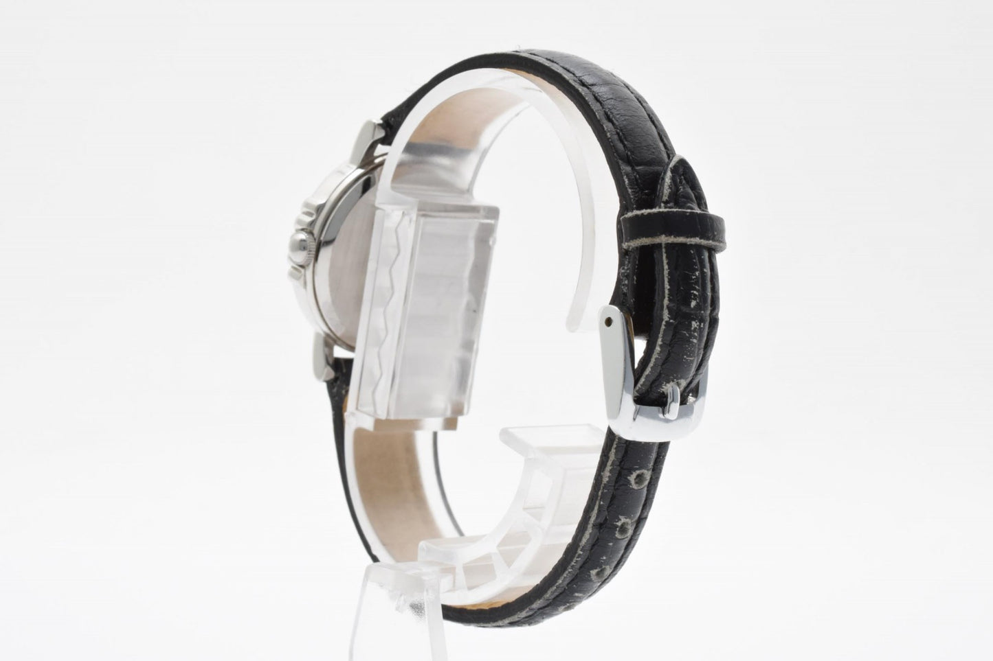 CITIZEN シチズン レオパール E031-S059216 エコドライブ ソーラー レディース 腕時計 ホワイト文字盤 アラビアインデックス レザーベルト