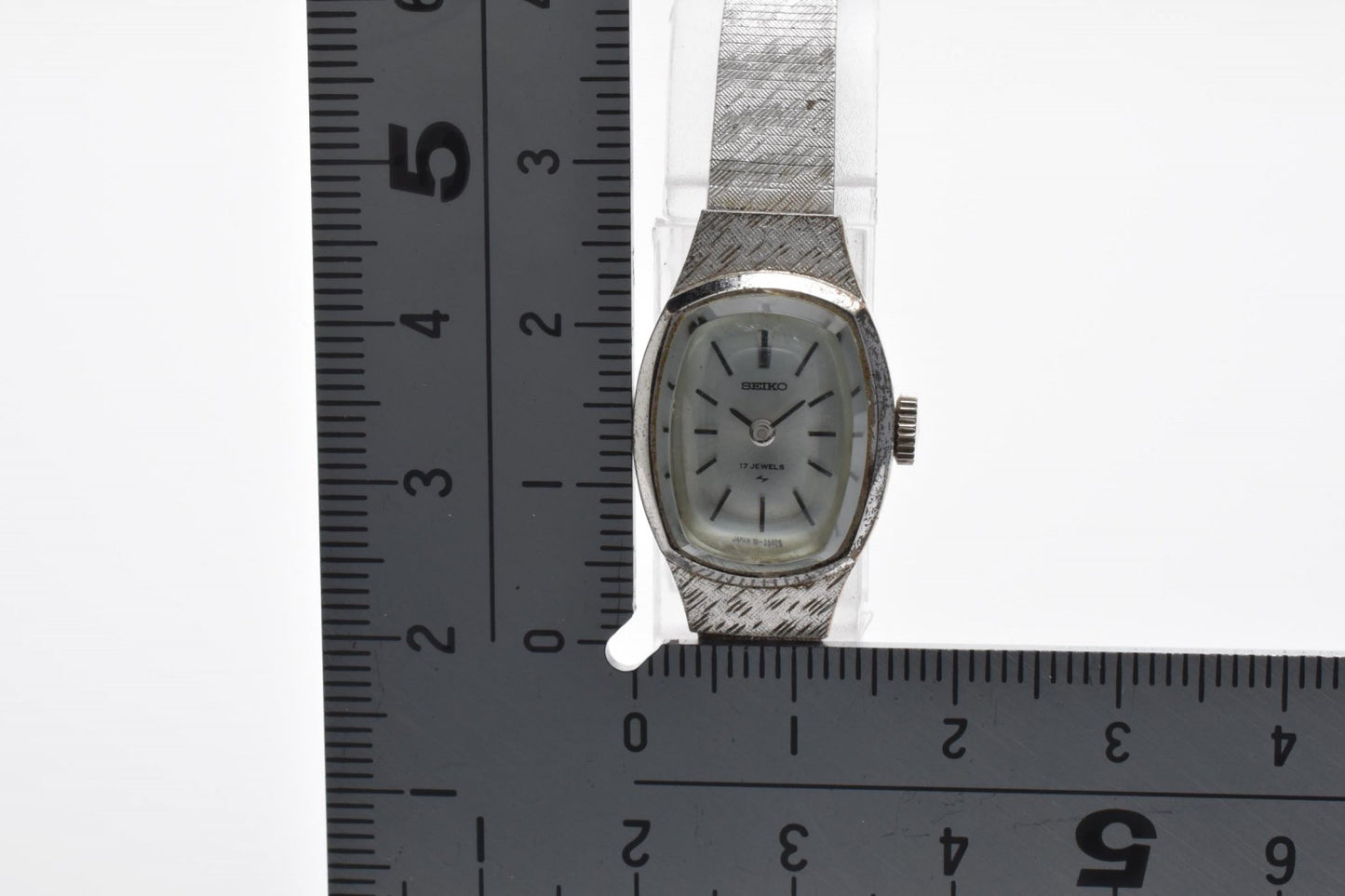 SEIKO セイコー 10-3760 手巻き レディース 腕時計 シルバー文字盤 ステンレススチール ドレスウォッチ ヴィンテージ 1970年代