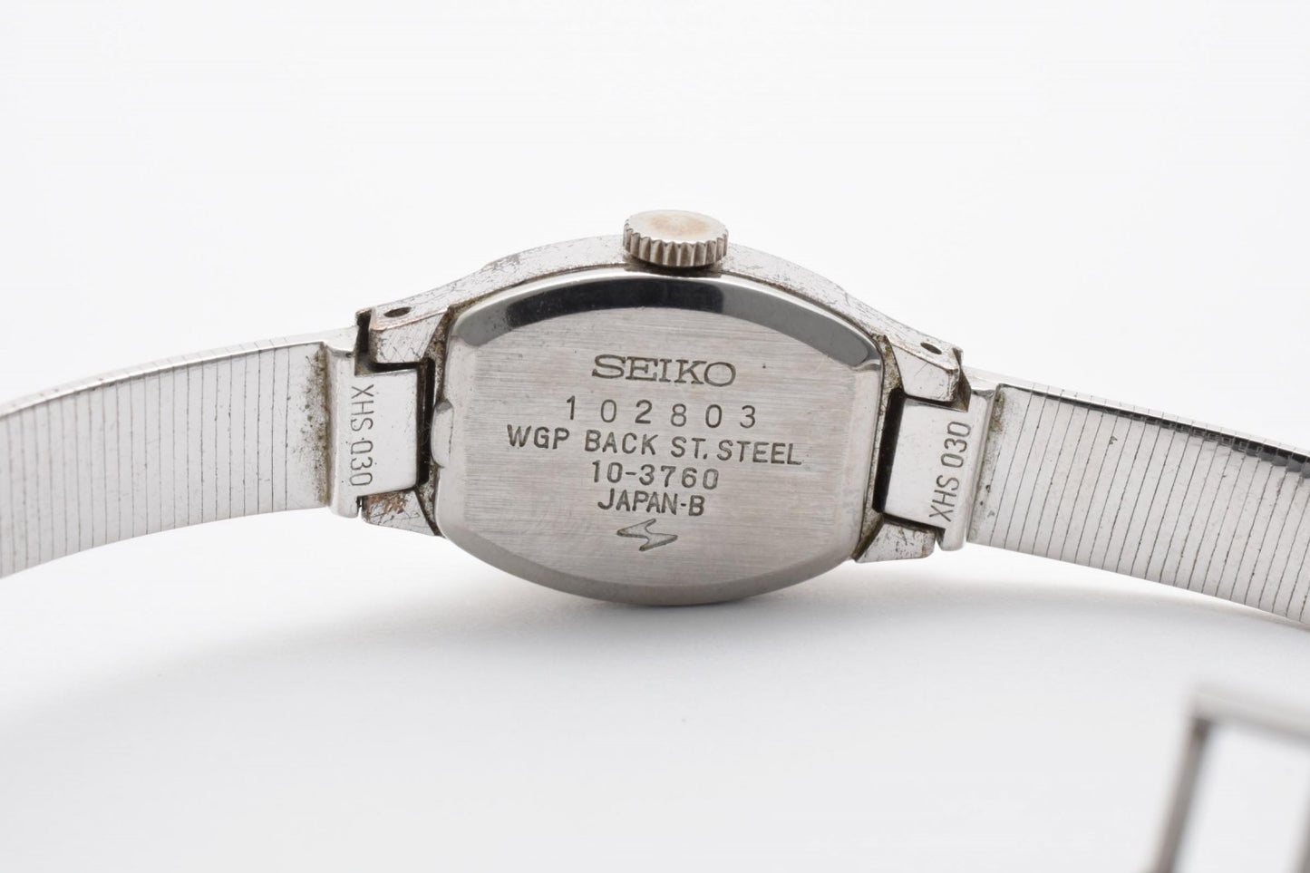 SEIKO セイコー 10-3760 手巻き レディース 腕時計 シルバー文字盤 ステンレススチール ドレスウォッチ ヴィンテージ 1970年代