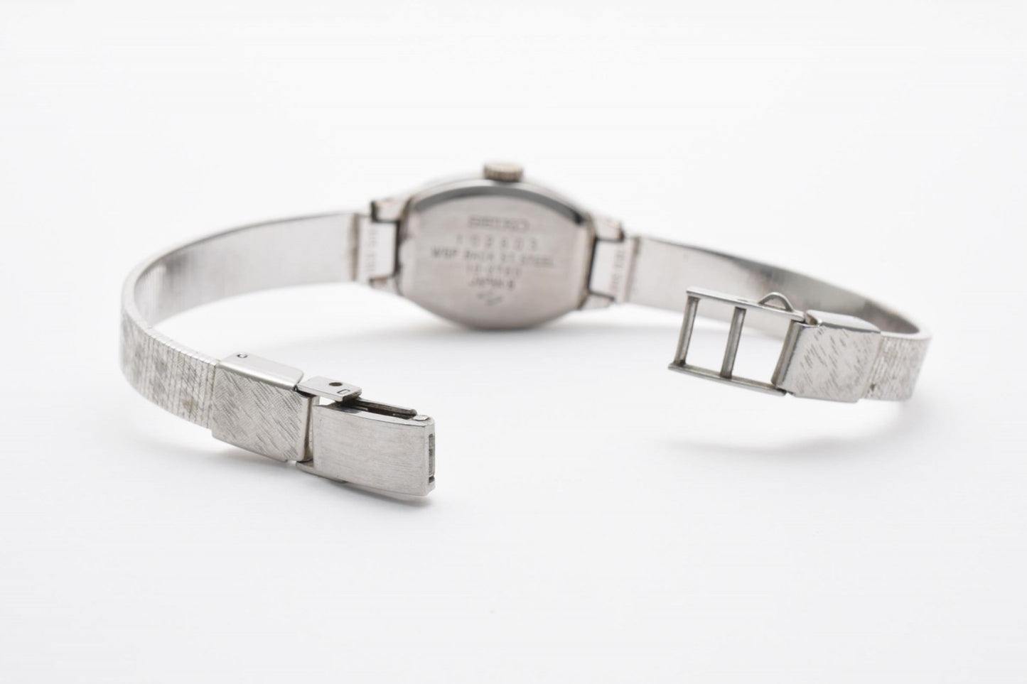 SEIKO セイコー 10-3760 手巻き レディース 腕時計 シルバー文字盤 ステンレススチール ドレスウォッチ ヴィンテージ 1970年代