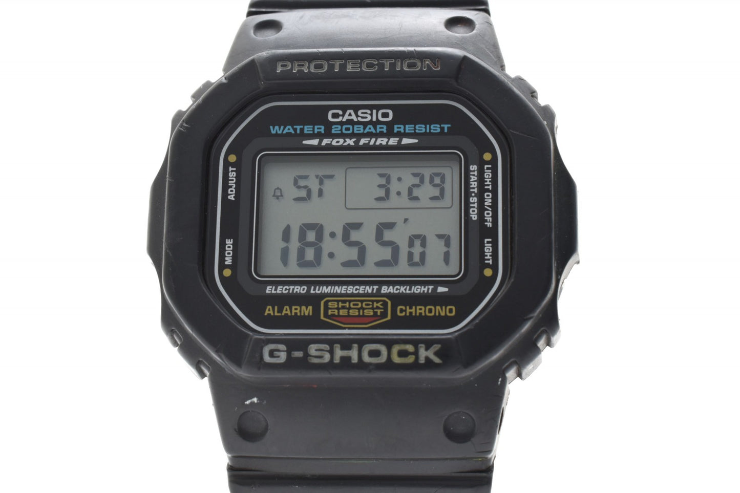 CASIO カシオ G-SHOCK DW-5600E デジタル クオーツ メンズ 腕時計 スクエア ブラック液晶 樹脂ケース 樹脂ベルト