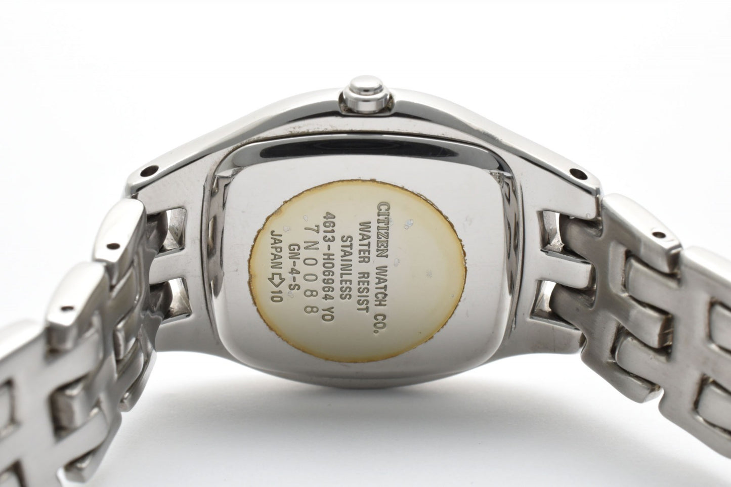 CITIZEN シチズン 4813-H06964 エコドライブ ソーラー レディース 腕時計 グリーン文字盤 ローマンインデックス ステンレススチール