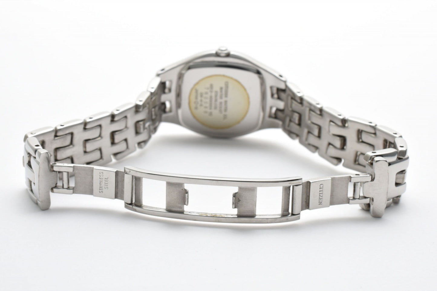 CITIZEN シチズン 4813-H06964 エコドライブ ソーラー レディース 腕時計 グリーン文字盤 ローマンインデックス ステンレススチール