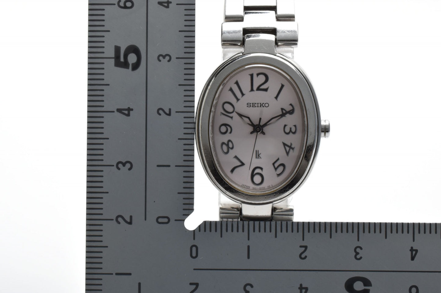 SEIKO セイコー ルキア 1N01-0ET0 クオーツ レディース 腕時計 ピンク文字盤 アラビアインデックス ステンレススチール