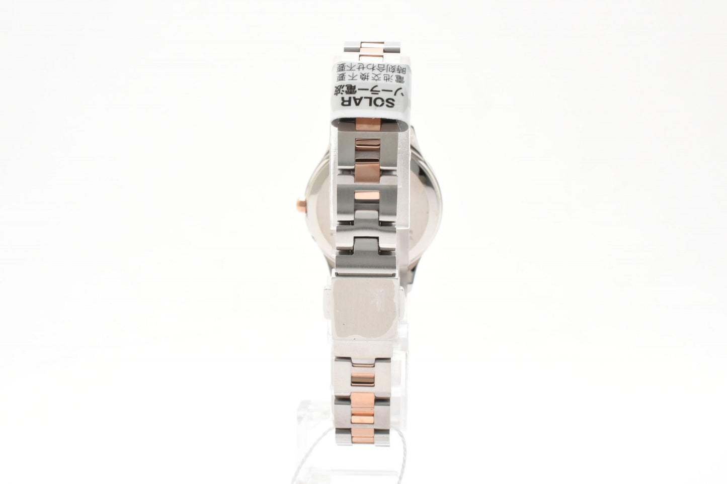 SEIKO セイコー ルキア 1B35-0AY0 電波ソーラー レディース 腕時計 ホワイト文字盤 ローマンインデックス コンビカラー 箱付