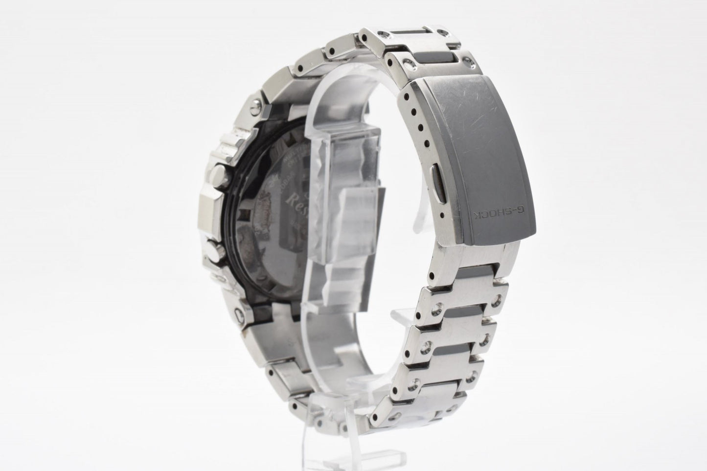CASIO カシオ G-SHOCK GMW-B5000 フルメタル 電波ソーラー デジタル メンズ 腕時計 スクエア ステンレススチール 箱付 説明書付