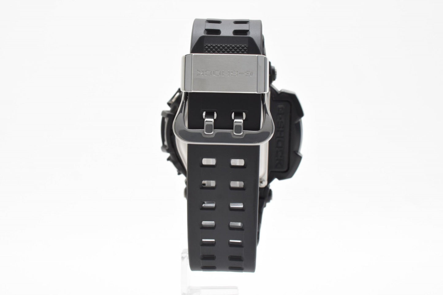 CASIO カシオ G-SHOCK GW-100 電波ソーラー デジタル メンズ 腕時計 ブラック液晶 ステンレス 樹脂ベルト ビッグケース