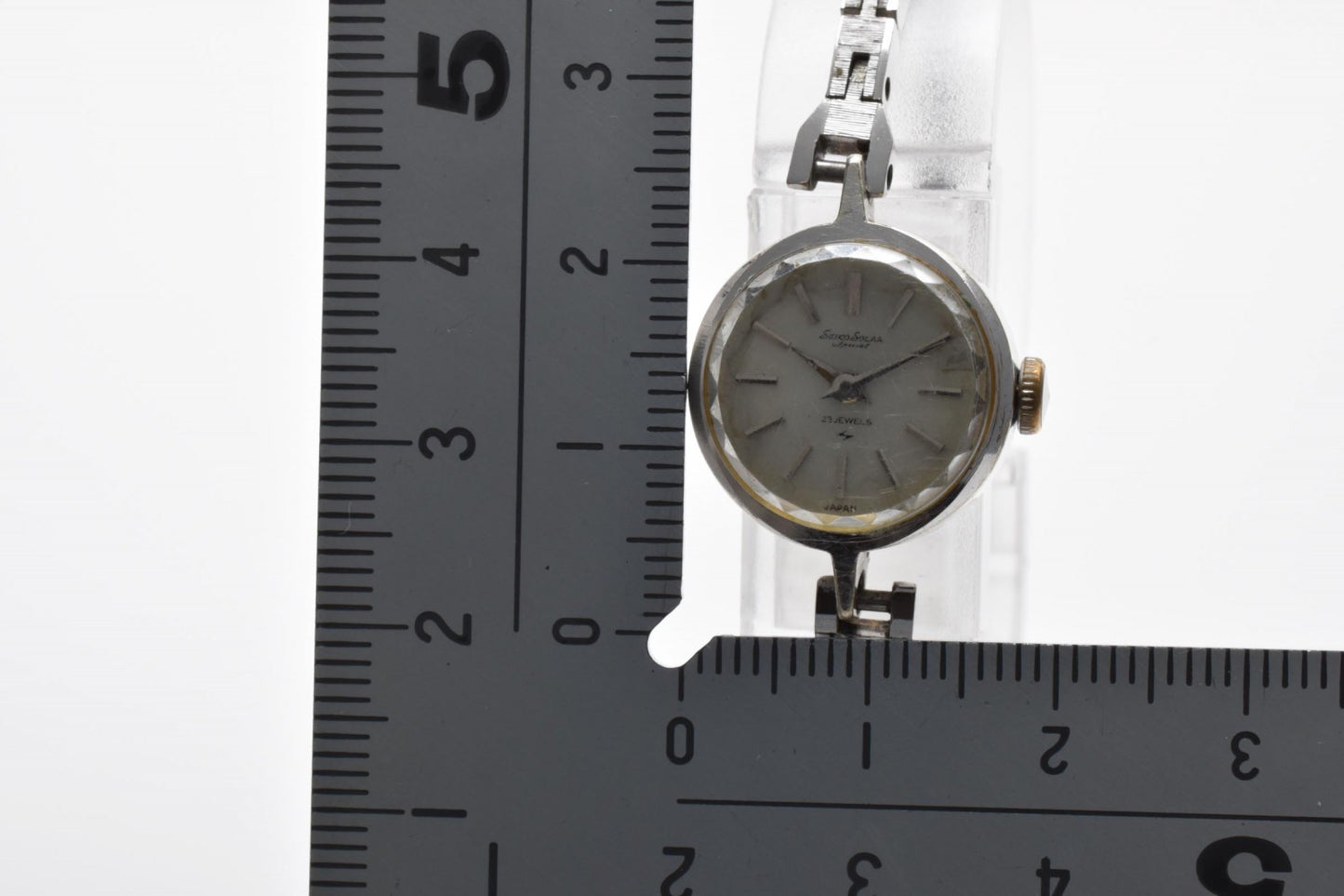 SEIKO セイコー 1040-0020 手巻き レディース 腕時計 シルバー文字盤 ステンレススチール ドレスウォッチ ヴィンテージ 1980年代