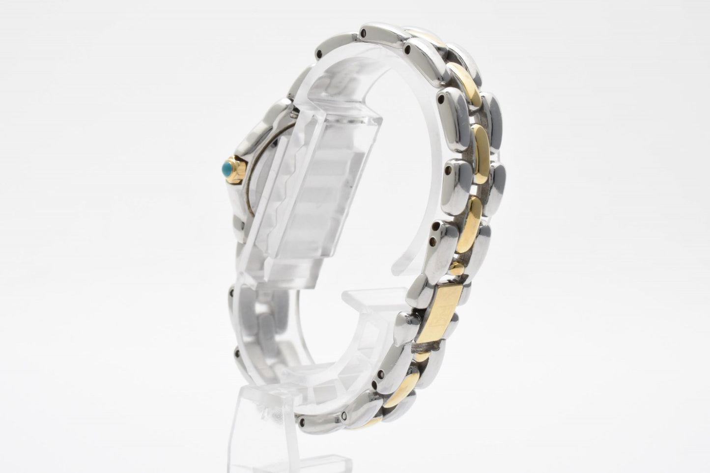 SEIKO セイコー プレサージュ 4N21-0300 クオーツ レディース 腕時計 ブラック文字盤 ローマンインデックス コンビカラー ステンレス ドレスウォッチ