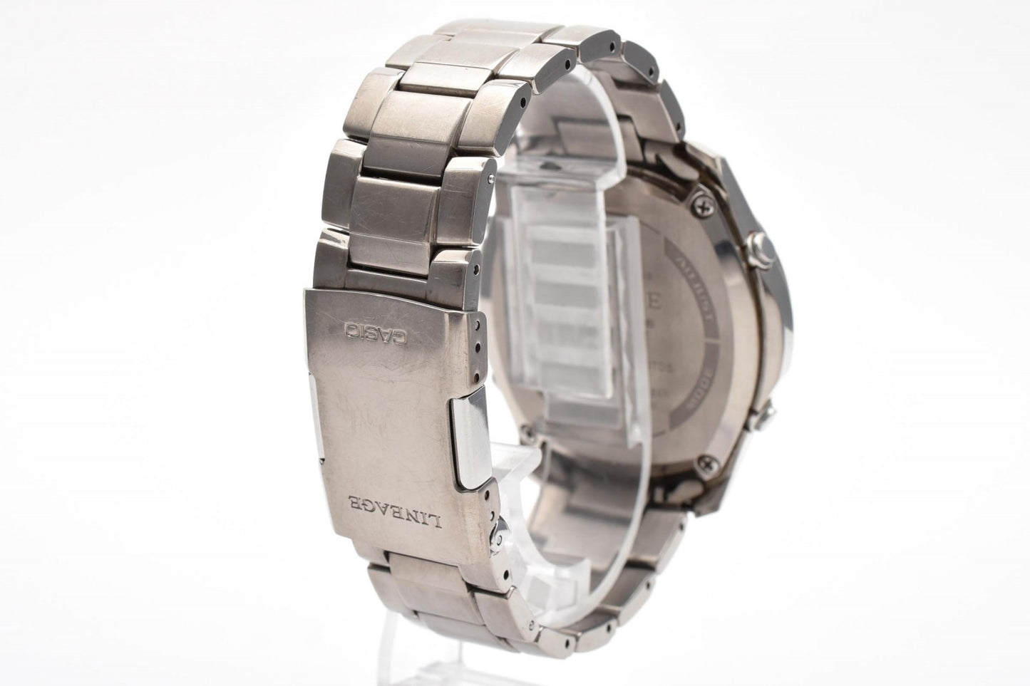 CASIO カシオ LINEAGE リニエージ LIW-M610TDS 電波ソーラー チタン メンズ 腕時計 ブラック文字盤 多機能 アナログ