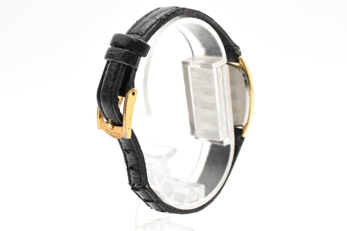 CITIZEN シチズン EXCEED エクシード 2930-291450 レディース クォーツ 腕時計 ゴールド文字盤 スクエア レザーストラップ 20mm 1980年代 ヴィンテージ