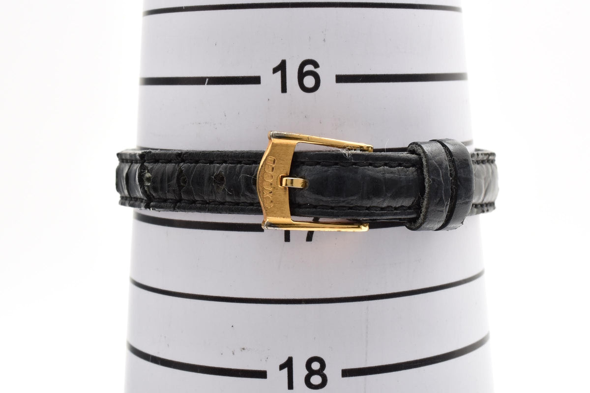 CITIZEN シチズン EXCEED エクシード 2930-291450 レディース クォーツ 腕時計 ゴールド文字盤 スクエア レザーストラップ 20mm 1980年代 ヴィンテージ