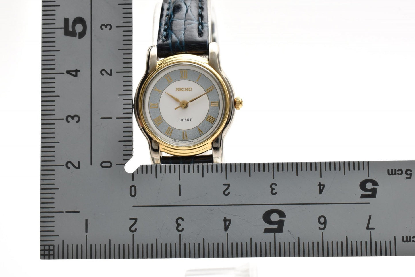 SEIKO セイコー ルーセント 1F21-0J80 クオーツ レディース 腕時計 ホワイト文字盤 ローマンインデックス コンビカラー レザーベルト ドレスウォッチ