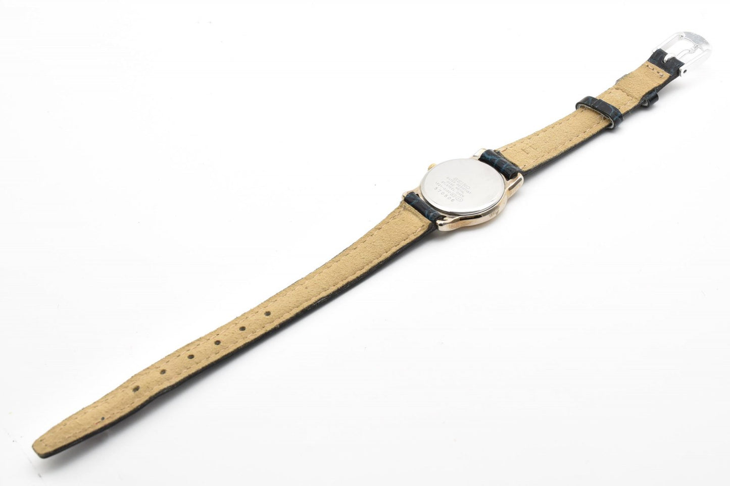 SEIKO セイコー ルーセント 1F21-0J80 クオーツ レディース 腕時計 ホワイト文字盤 ローマンインデックス コンビカラー レザーベルト ドレスウォッチ