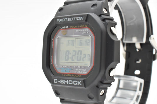 CASIO カシオ G-SHOCK GW-M5610U 電波ソーラー デジタル メンズ 腕時計 スクエア ブラック液晶 樹脂ベルト 箱付