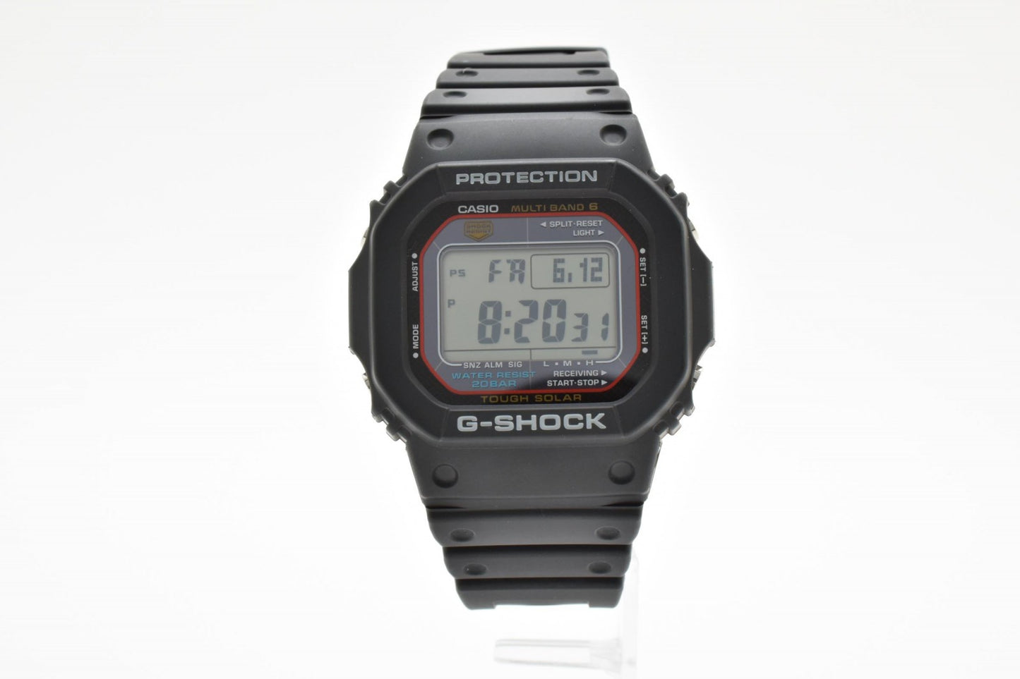 CASIO カシオ G-SHOCK GW-M5610U 電波ソーラー デジタル メンズ 腕時計 スクエア ブラック液晶 樹脂ベルト 箱付