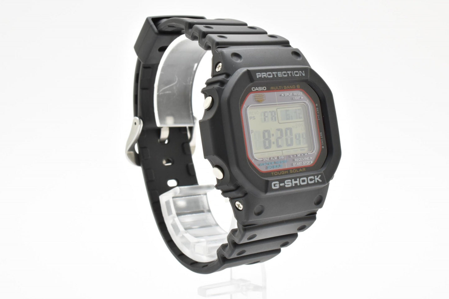 CASIO カシオ G-SHOCK GW-M5610U 電波ソーラー デジタル メンズ 腕時計 スクエア ブラック液晶 樹脂ベルト 箱付