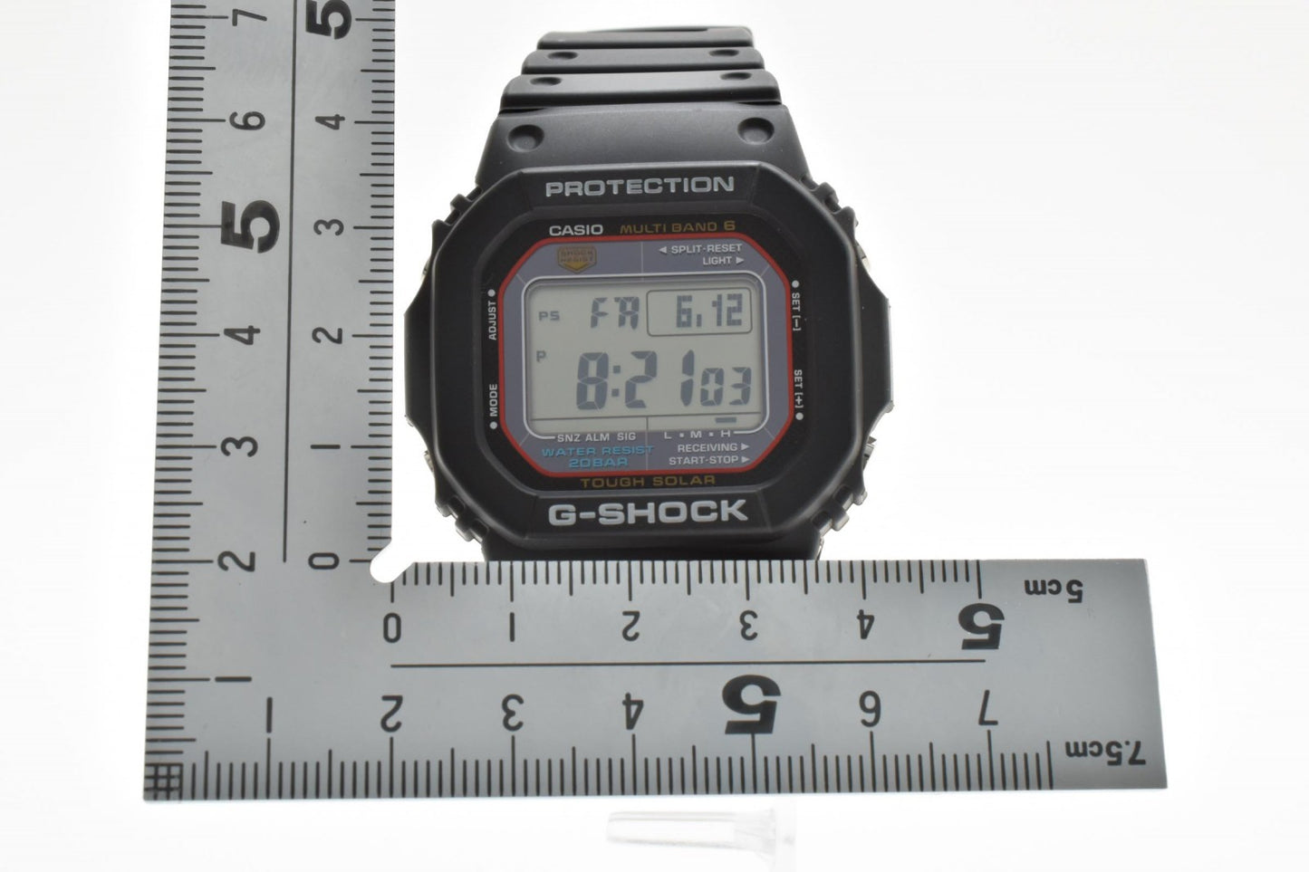 CASIO カシオ G-SHOCK GW-M5610U 電波ソーラー デジタル メンズ 腕時計 スクエア ブラック液晶 樹脂ベルト 箱付