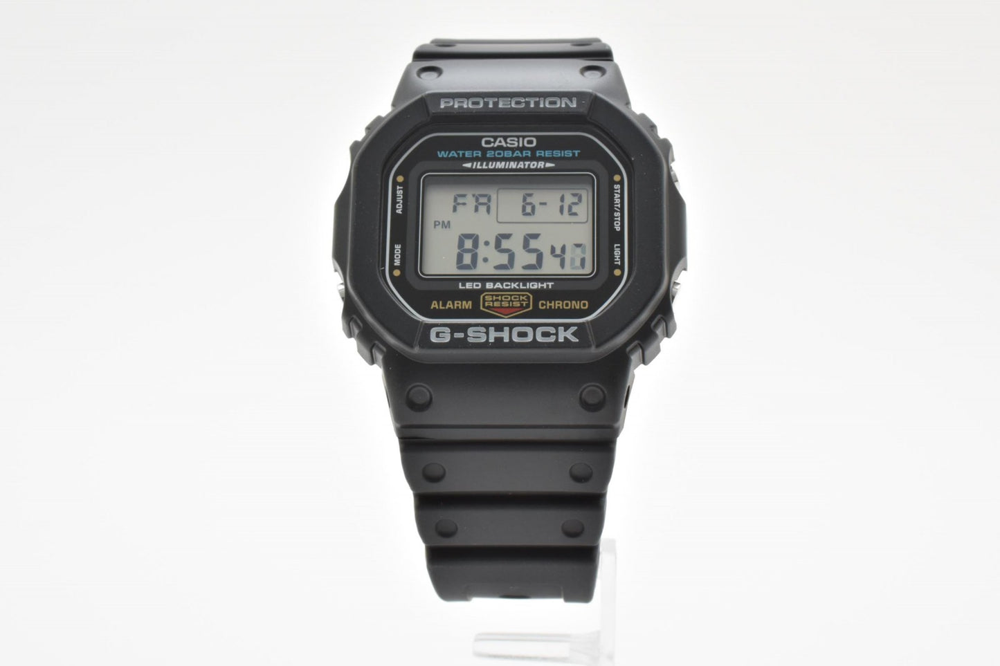 CASIO カシオ G-SHOCK DW-5600UE デジタル クオーツ メンズ 腕時計 スクエア ブラック液晶 樹脂ベルト 箱付