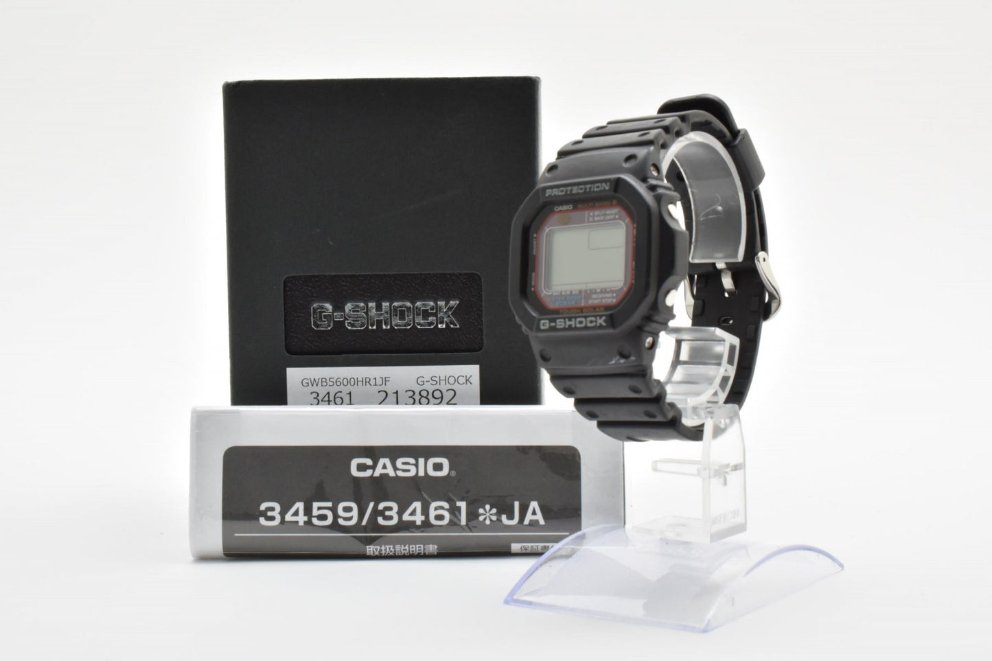 CASIO カシオ G-SHOCK GW-M5610 電波ソーラー デジタル メンズ 腕時計 スクエア ブラック液晶 樹脂ベルト 箱付