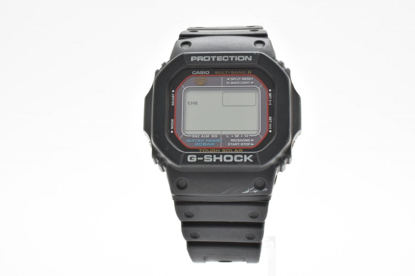 CASIO カシオ G-SHOCK GW-M5610 電波ソーラー デジタル メンズ 腕時計 スクエア ブラック液晶 樹脂ベルト 箱付