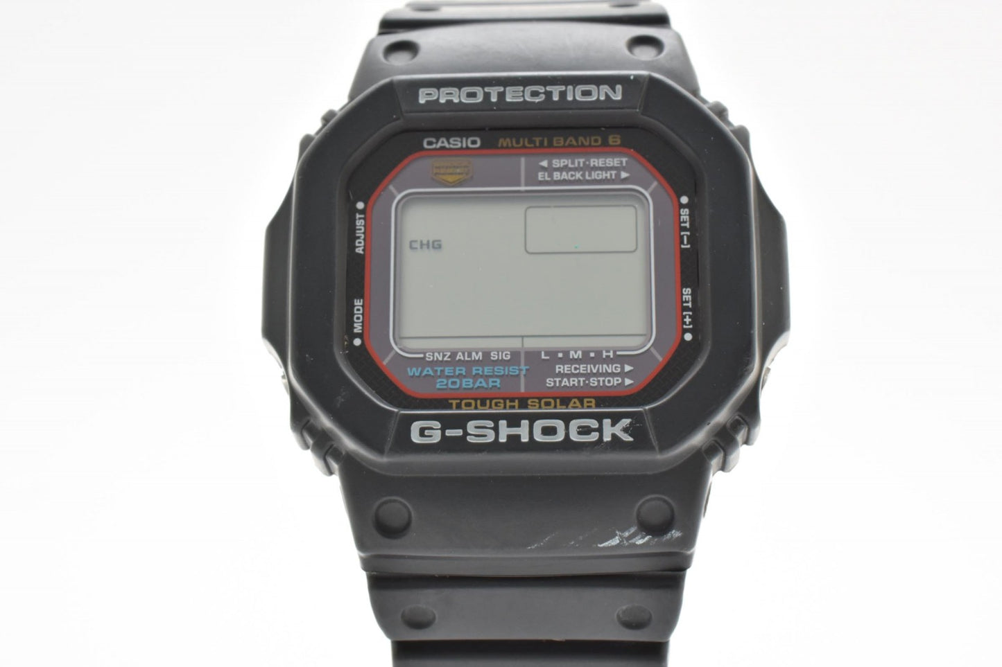 CASIO カシオ G-SHOCK GW-M5610 電波ソーラー デジタル メンズ 腕時計 スクエア ブラック液晶 樹脂ベルト 箱付