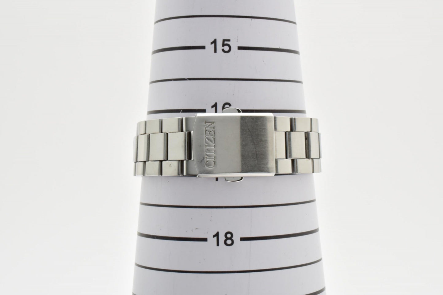 CITIZEN シチズン B620-S089298 エコドライブ クロノグラフ ソーラー メンズ 腕時計 シルバー文字盤 タキメーターベゼル ステンレス