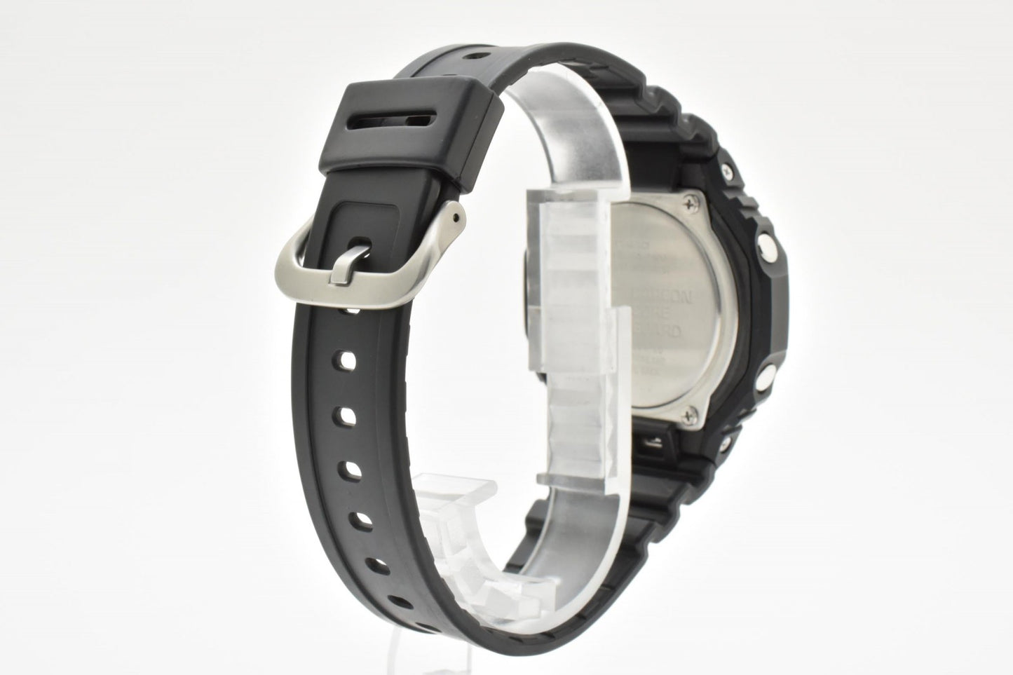 CASIO カシオ G-SHOCK GA-2100 クオーツ アナデジ メンズ 腕時計 オクタゴン ブラック文字盤 ブラック樹脂ベルト カシオーク