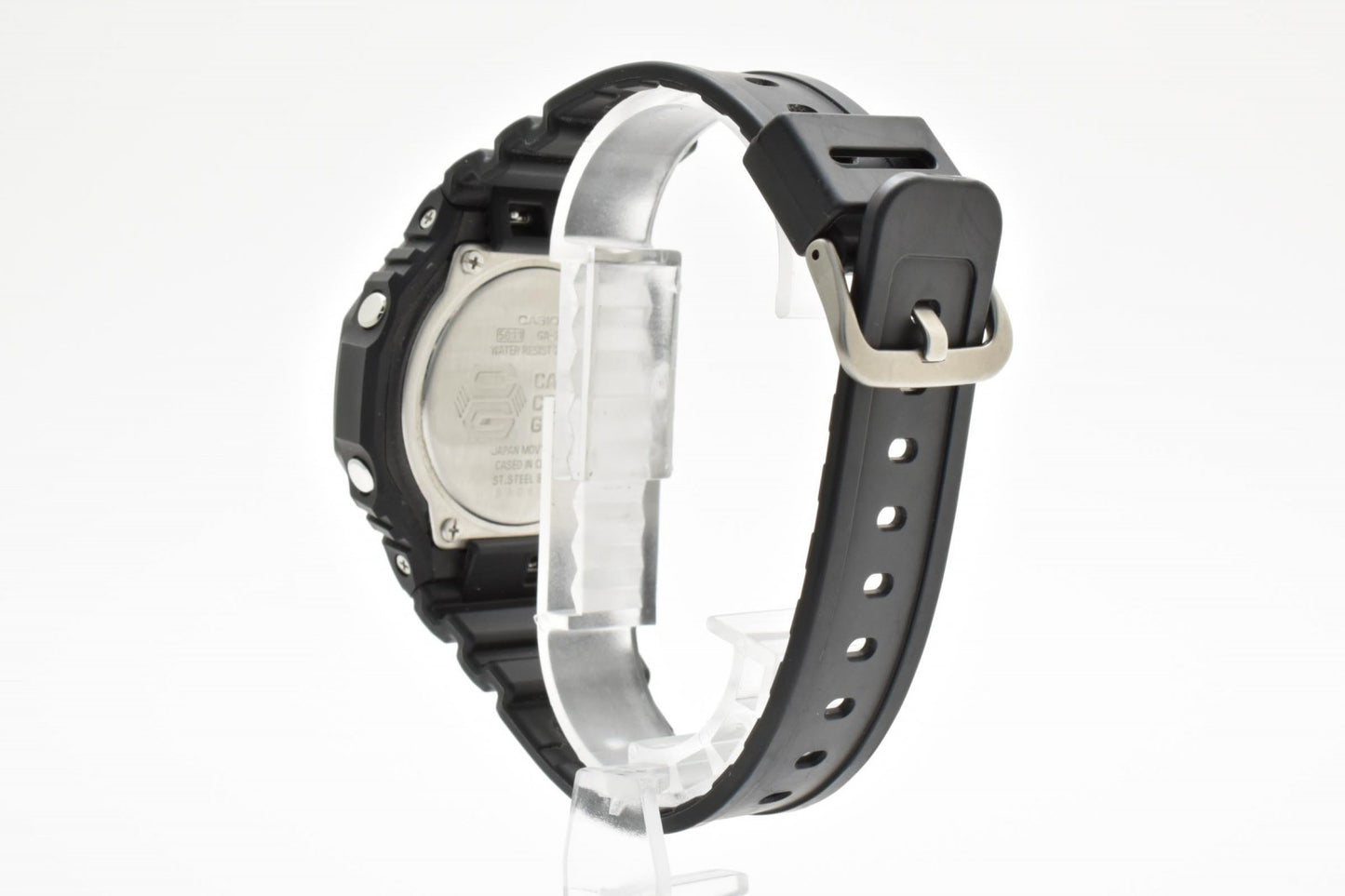 CASIO カシオ G-SHOCK GA-2100 クオーツ アナデジ メンズ 腕時計 オクタゴン ブラック文字盤 ブラック樹脂ベルト カシオーク