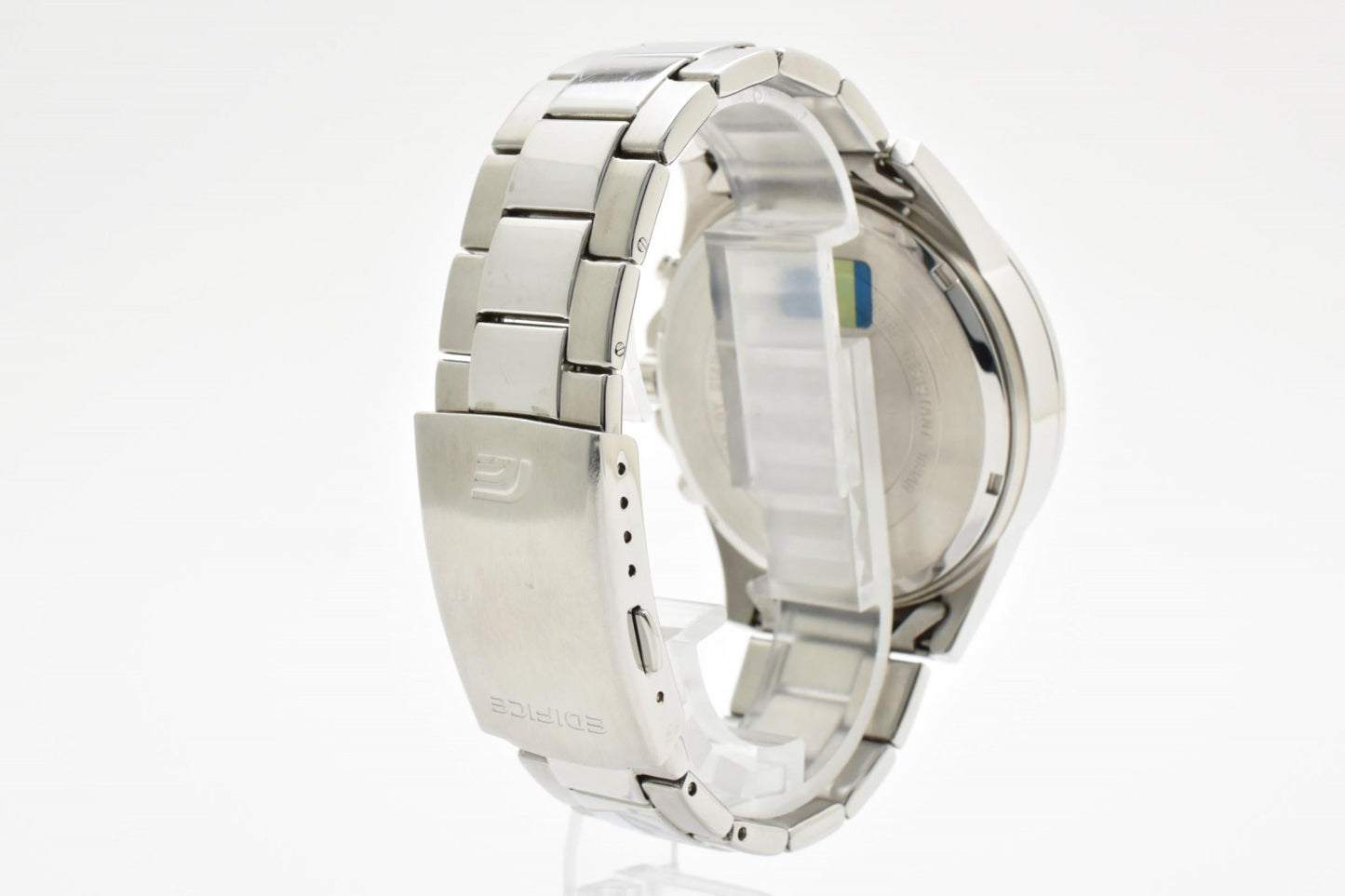 CASIO カシオ EDIFICE エディフィス EFV-530 クロノグラフ クオーツ メンズ 腕時計 ブラック文字盤 ステンレス デイト