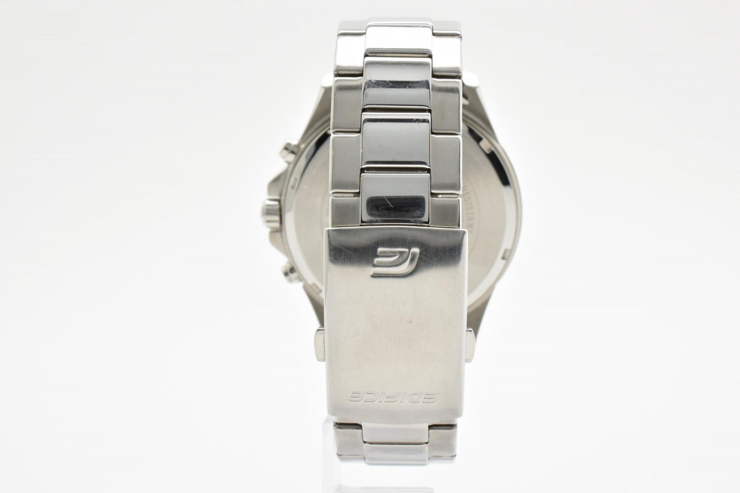 CASIO カシオ EDIFICE エディフィス EFV-530 クロノグラフ クオーツ メンズ 腕時計 ブラック文字盤 ステンレス デイト