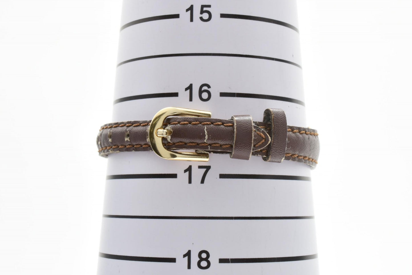 SEIKO セイコー 手巻き 腕時計 590 レディース ドレスウォッチ スクエア ゴールドカラー シルバー文字盤 レザーベルト ヴィンテージ