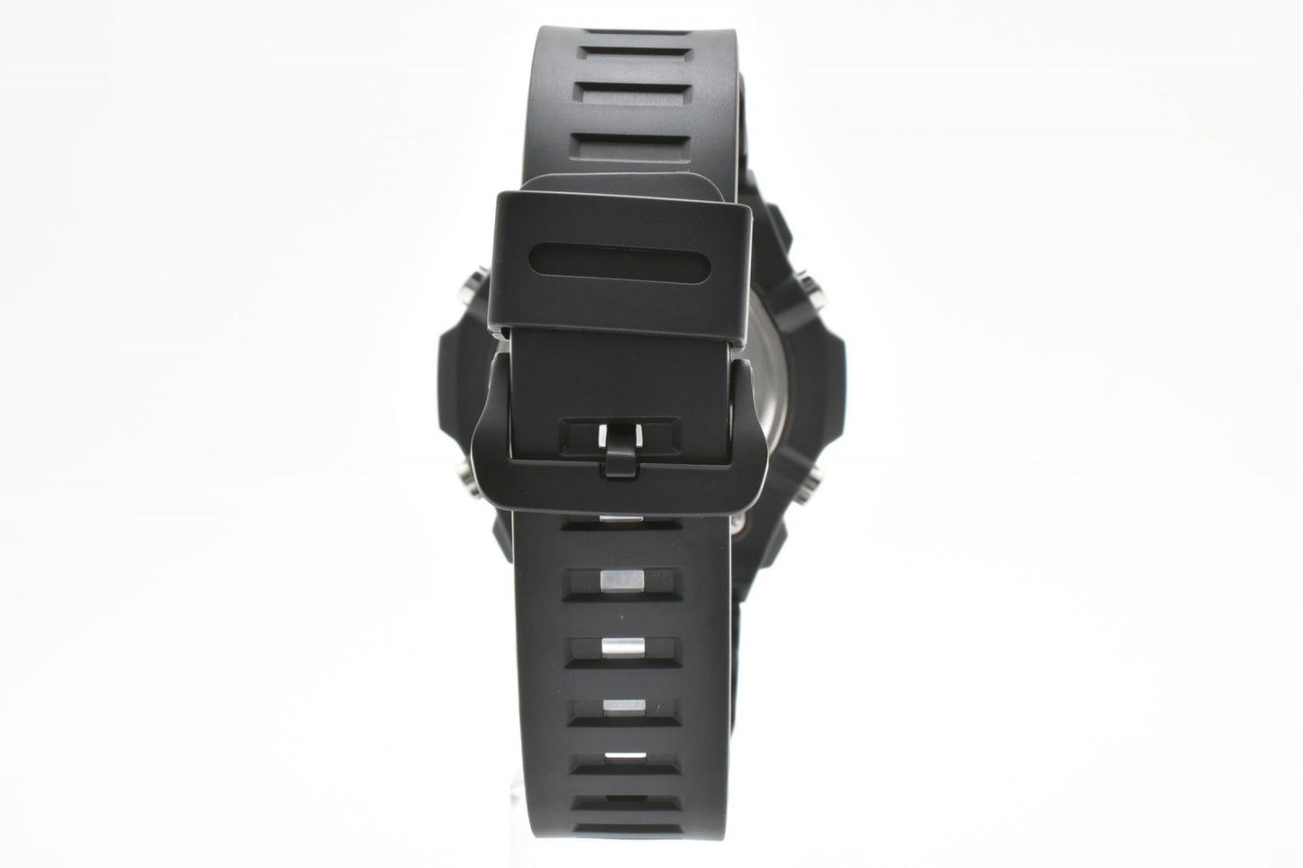 CASIO カシオ Collection AG-S820W ソーラー クオーツ アナデジ メンズ 腕時計 ブラック文字盤 ラバーベルト 樹脂ケース