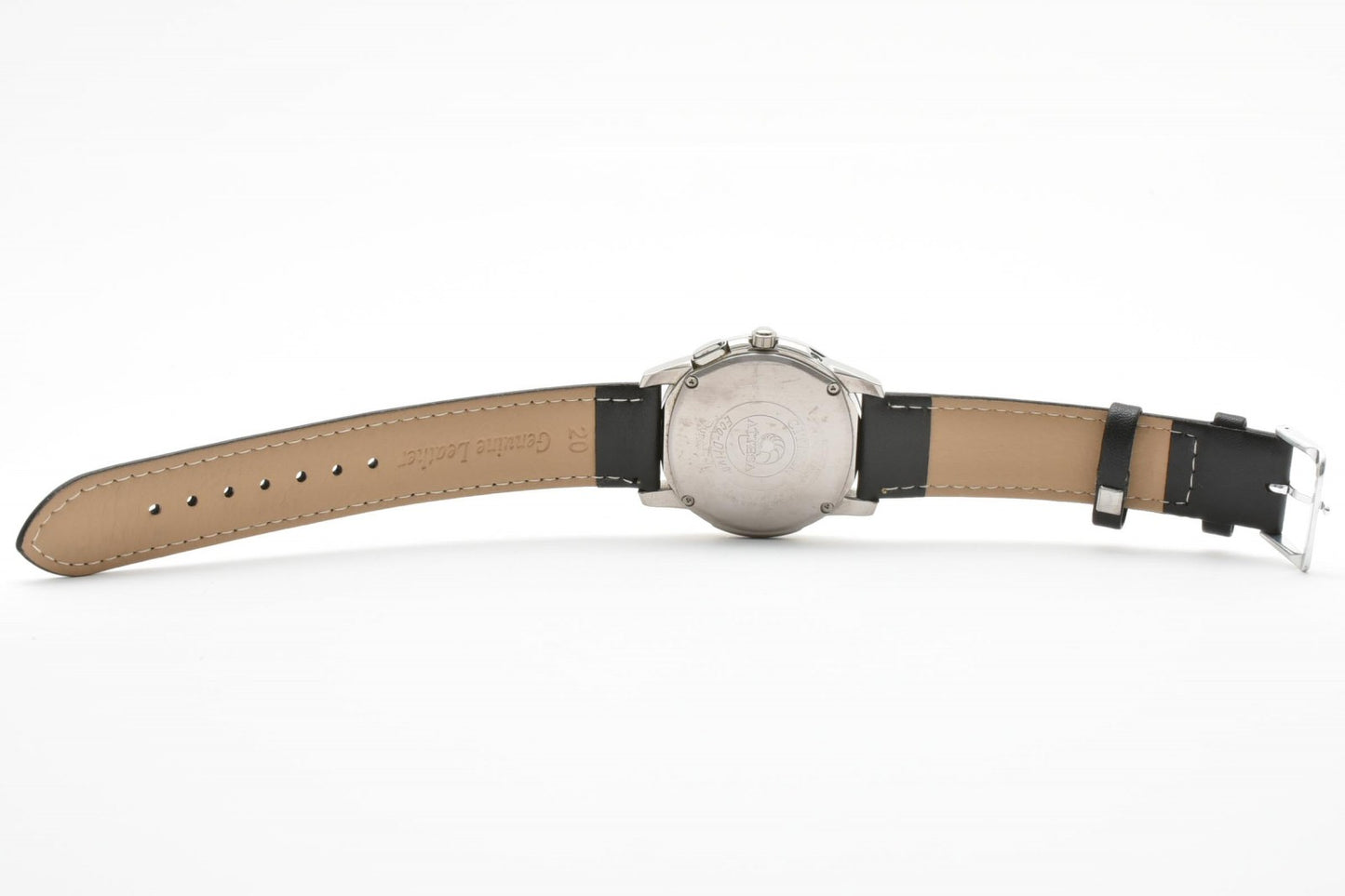 CITIZEN シチズン ATTESA アテッサ ATD53-2754 電波ソーラー エコドライブ チタン メンズ 腕時計 ブラック文字盤 レザーベルト