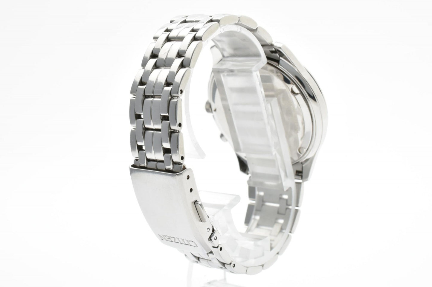 CITIZEN シチズン FRD59-2391 電波ソーラー メンズ 腕時計 ブラック文字盤 デイト ステンレスブレス ドレスウォッチ