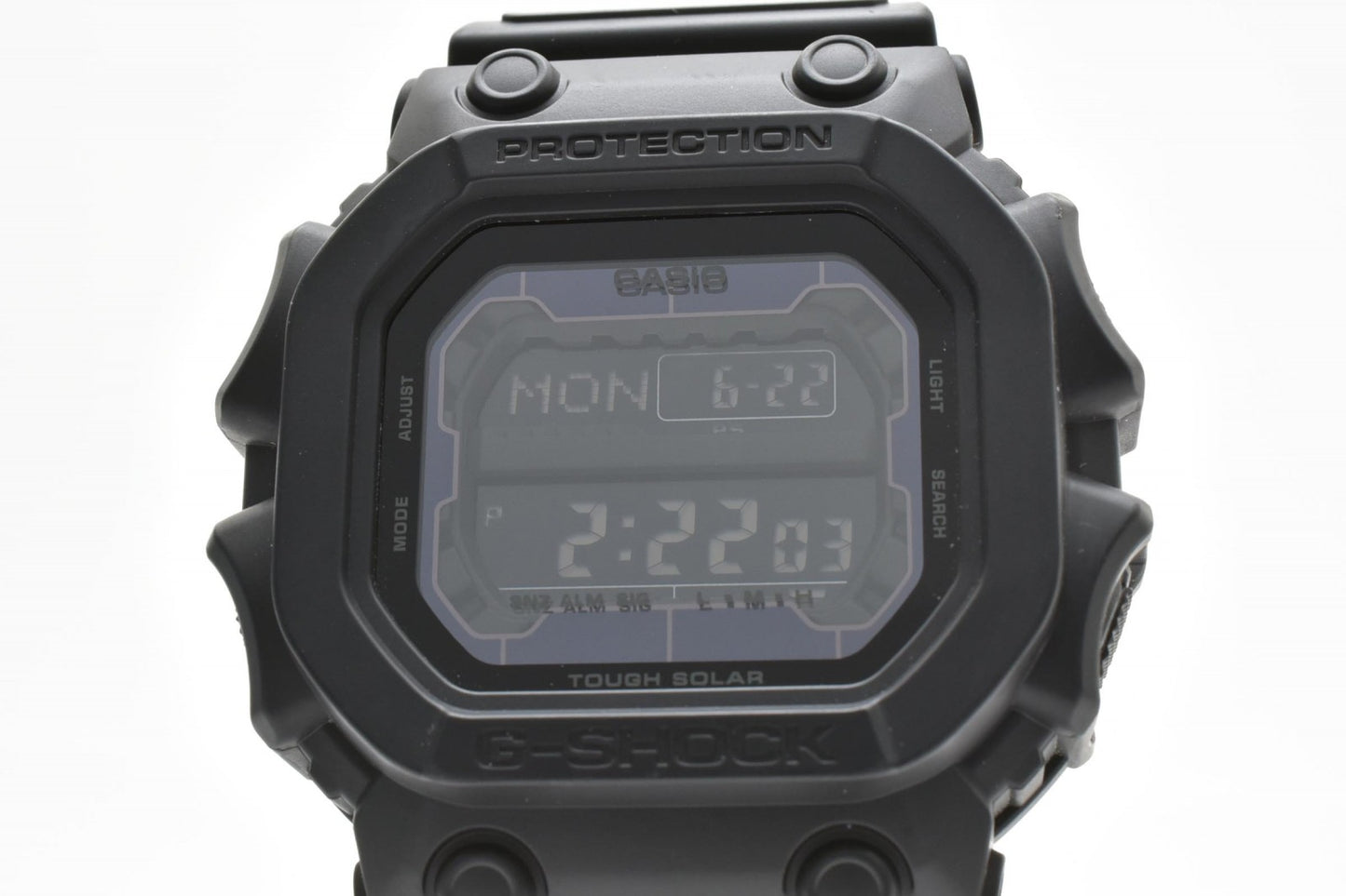 CASIO カシオ G-SHOCK GX-56BB クオーツ デジタル メンズ 腕時計 ビッグケース オールブラック 樹脂ベルト