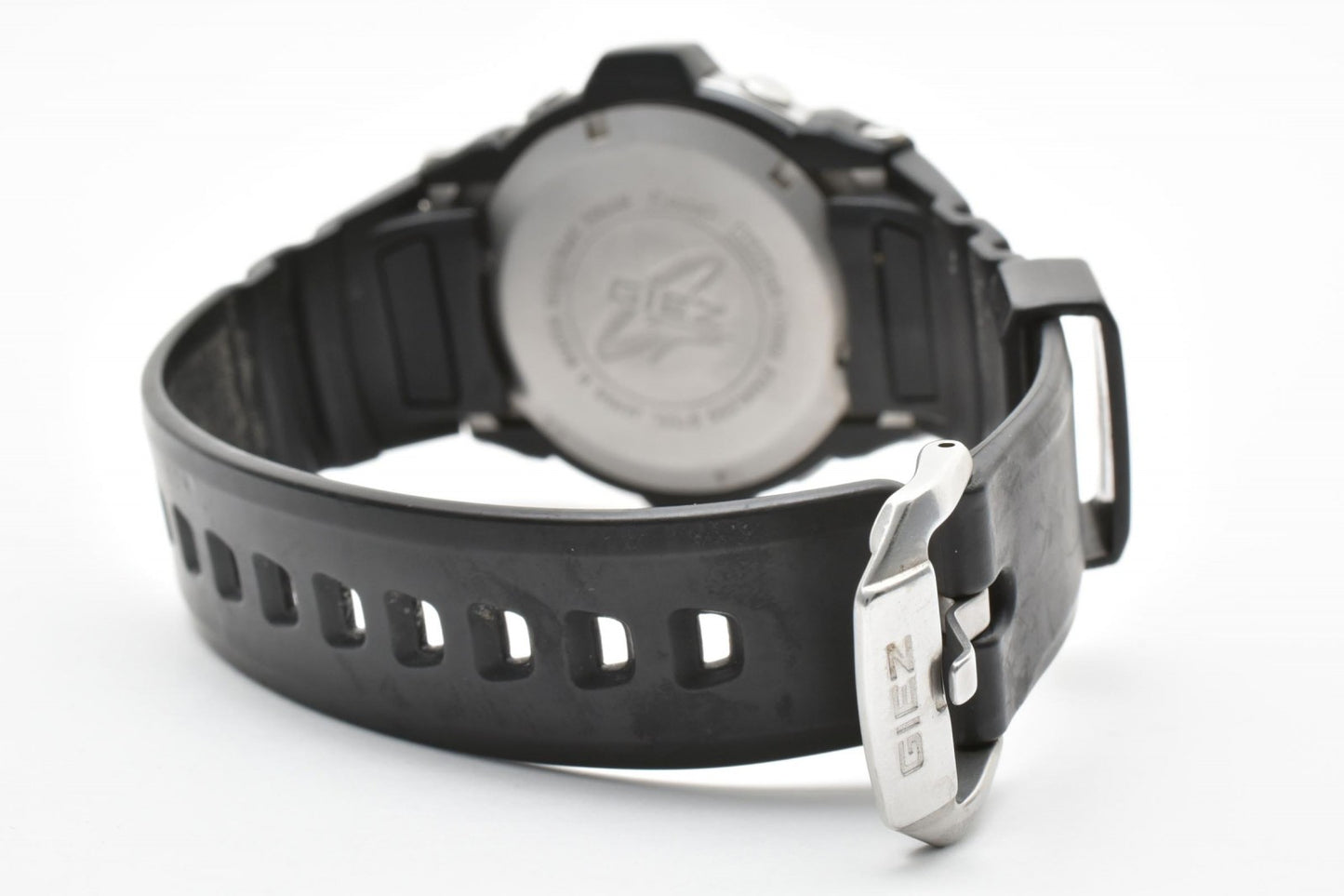 CASIO カシオ G-SHOCK GS-1000J タフソーラー ソーラー メンズ 腕時計 ブラック文字盤 ステンレスベゼル シリコンベルト