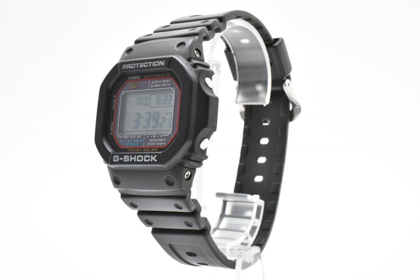 CASIO カシオ G-SHOCK GW-M5610 電波ソーラー タフソーラー デジタル メンズ 腕時計 スクエア 樹脂ベルト 箱付