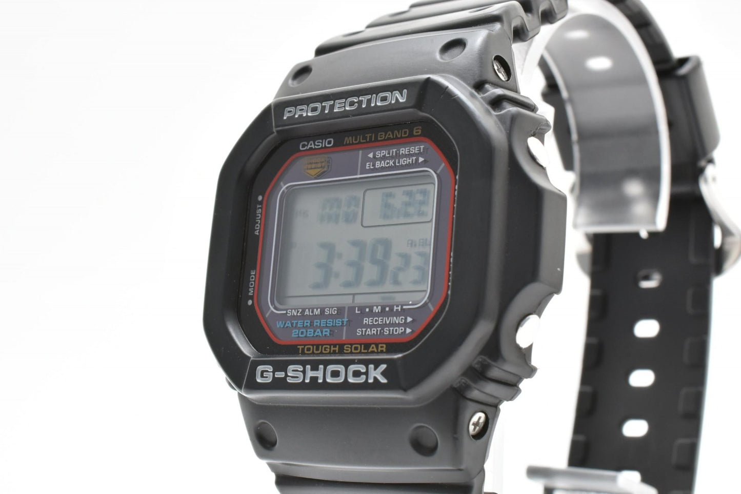 CASIO カシオ G-SHOCK GW-M5610 電波ソーラー タフソーラー デジタル メンズ 腕時計 スクエア 樹脂ベルト 箱付