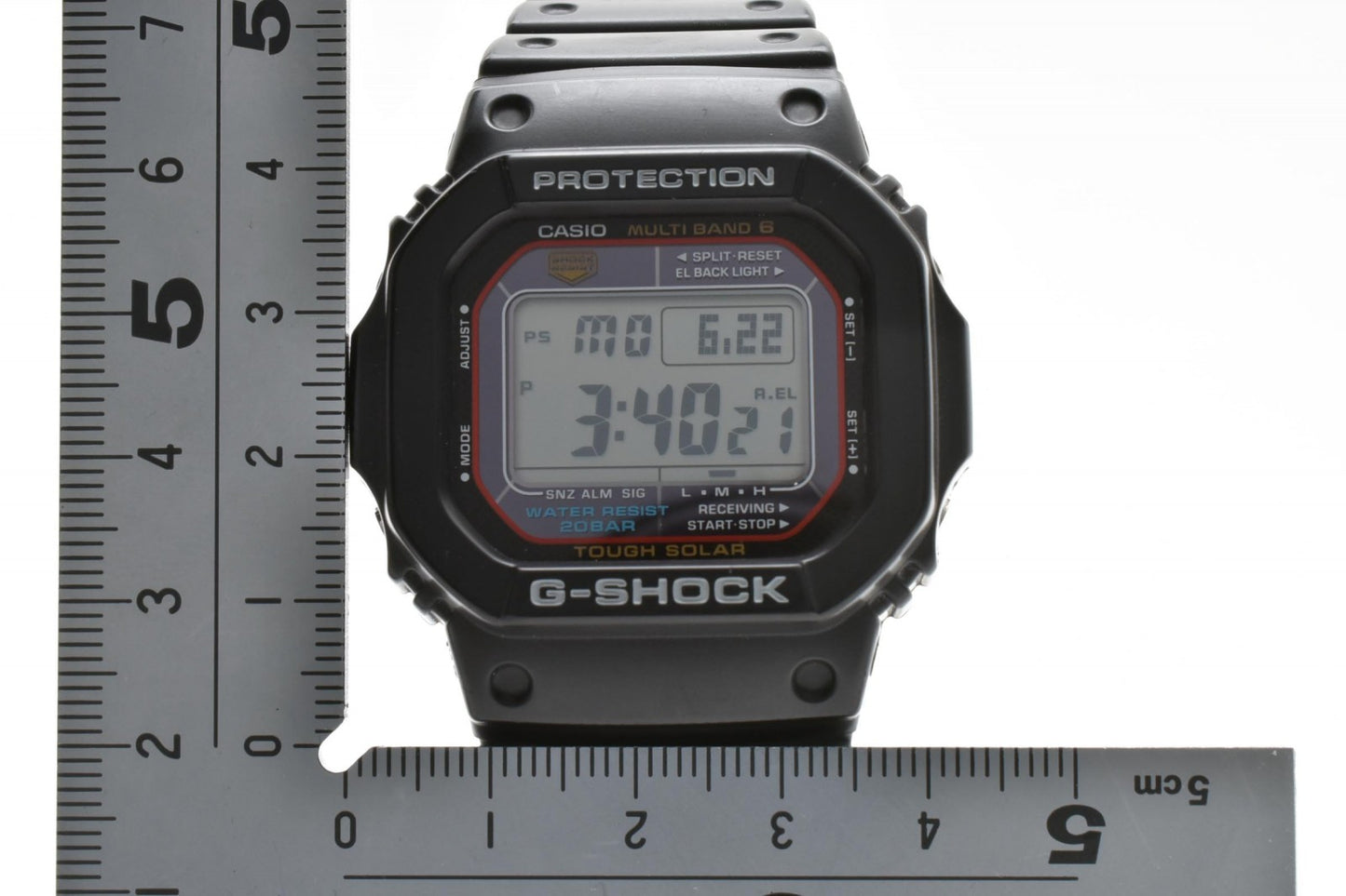 CASIO カシオ G-SHOCK GW-M5610 電波ソーラー タフソーラー デジタル メンズ 腕時計 スクエア 樹脂ベルト 箱付