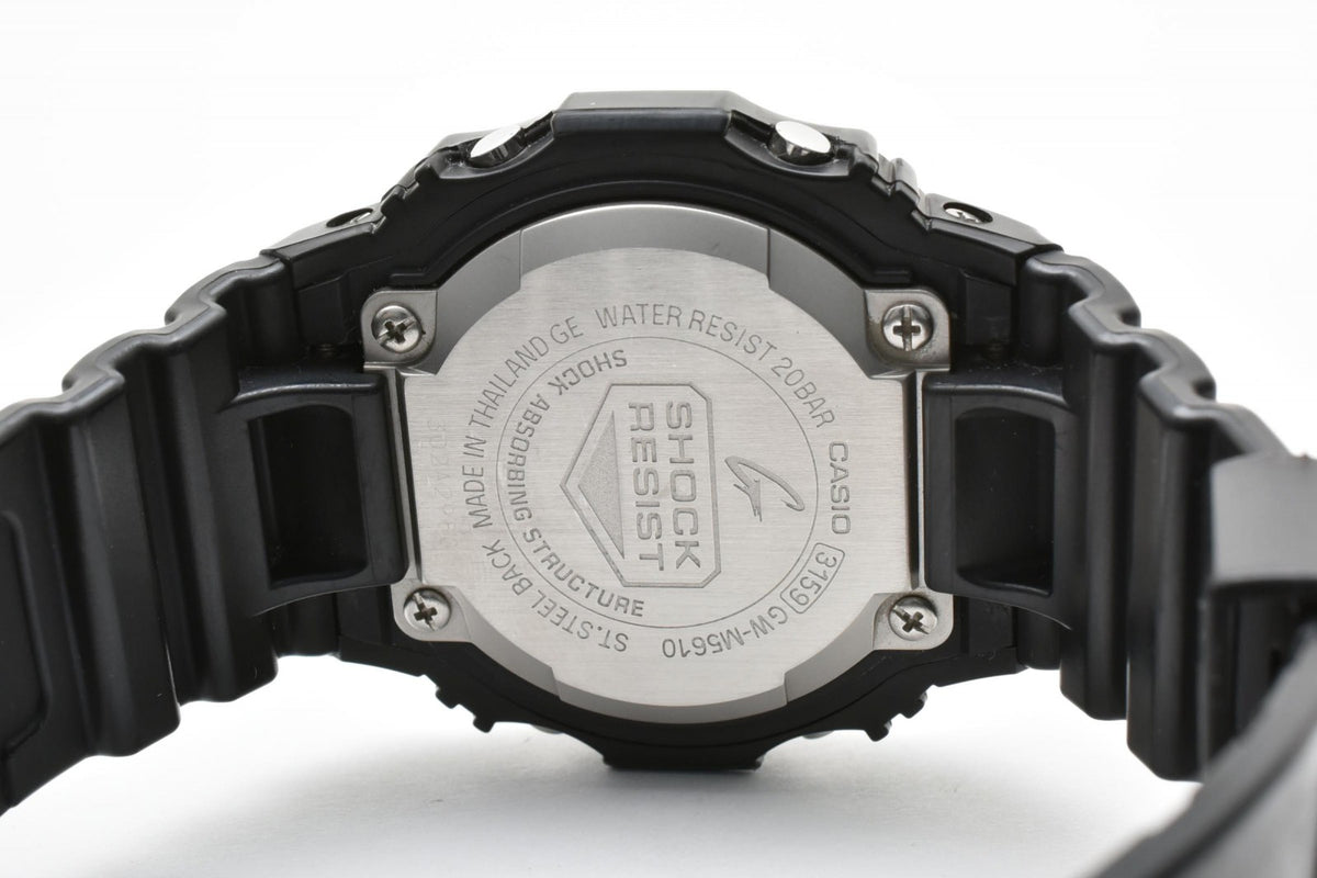 CASIO カシオ G-SHOCK GW-M5610 電波ソーラー タフソーラー デジタル メンズ 腕時計 スクエア 樹脂ベルト 箱付